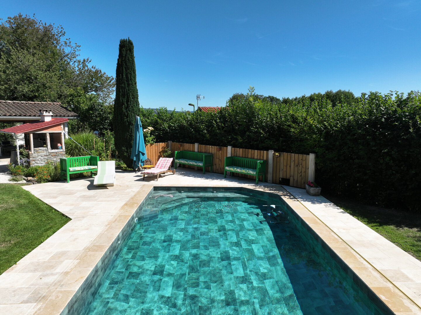 Rénovation Piscine Classique & Abri Plat - SchC